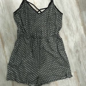 Romper/ beach cover up